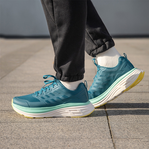 [ActiveFloat] Men's Comfortable Lightweight Running Shoes - BLUE GREEN - 7